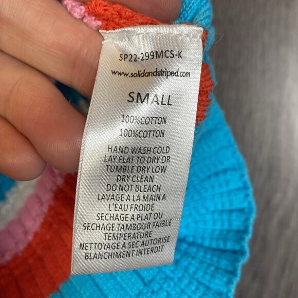 Solid & Striped The Emily Top and Rosie Skirt Knit Skirt Set XS/S - Picture 5 of 6